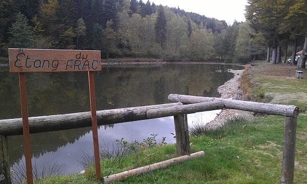 Pêche à l'étang du Frac