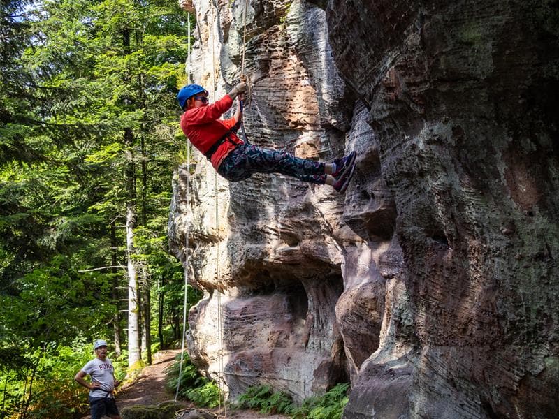 Escalade : Roches de Pointhaie