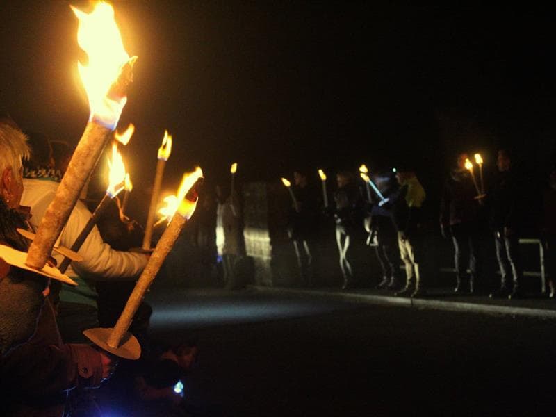 Visite nocturne aux flambeaux