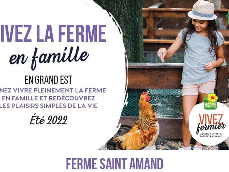 Ferme Saint-Amand - bienvenue à la ferme