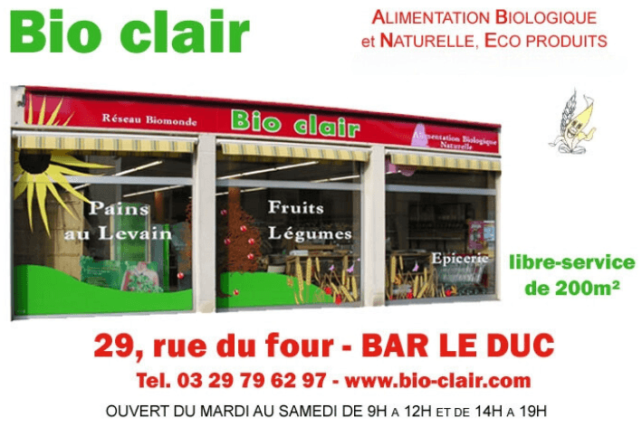 Magasin Bio Clair