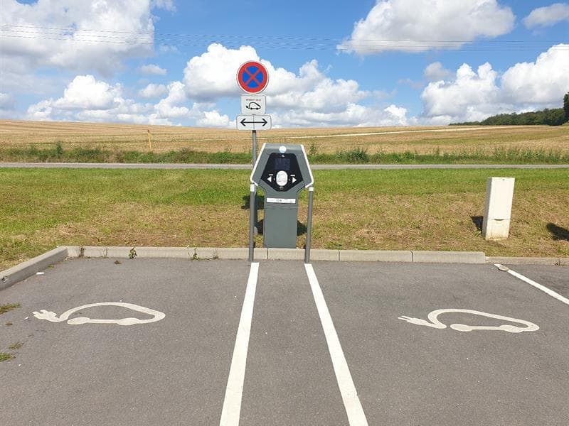 Borne de recharge pour véhicule électrique