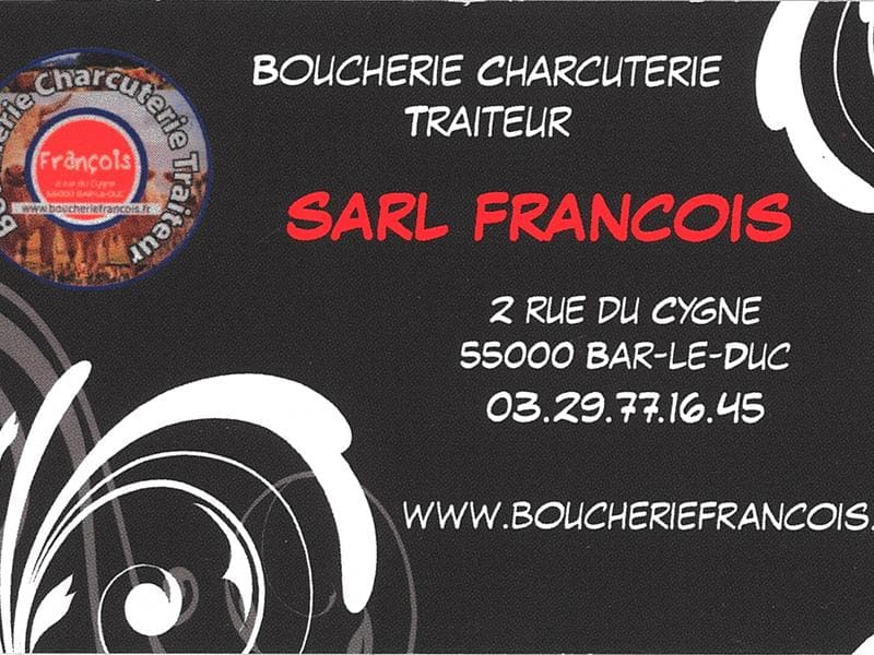 Boucherie charcuterie traiteur François