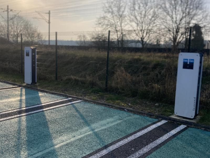 Bornes de recharge pour véhicule électrique - Intermarché