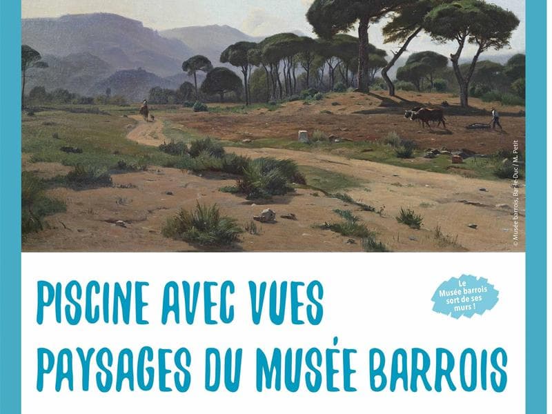 Exposition - Piscine avec vues. Paysages du Musée barrois