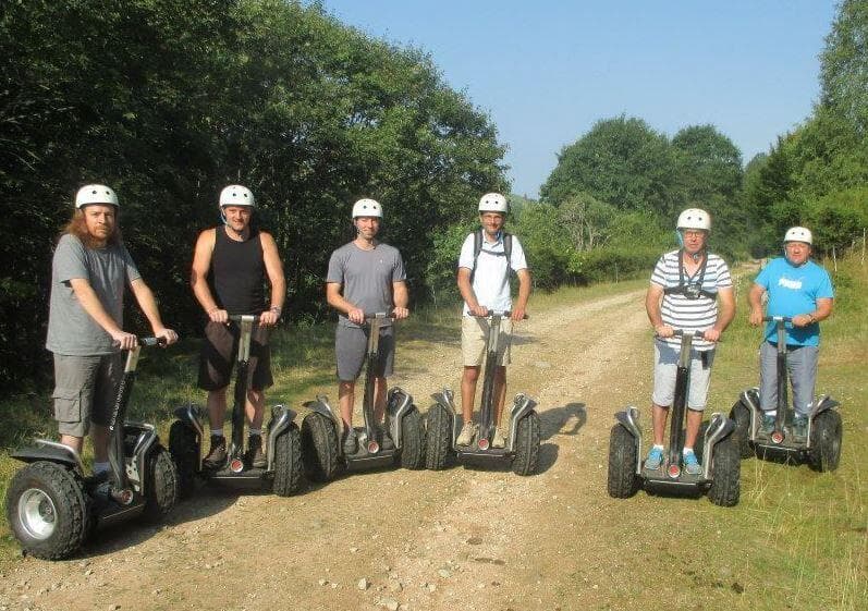 Gyropode segway avec karen et pierre gambaladons