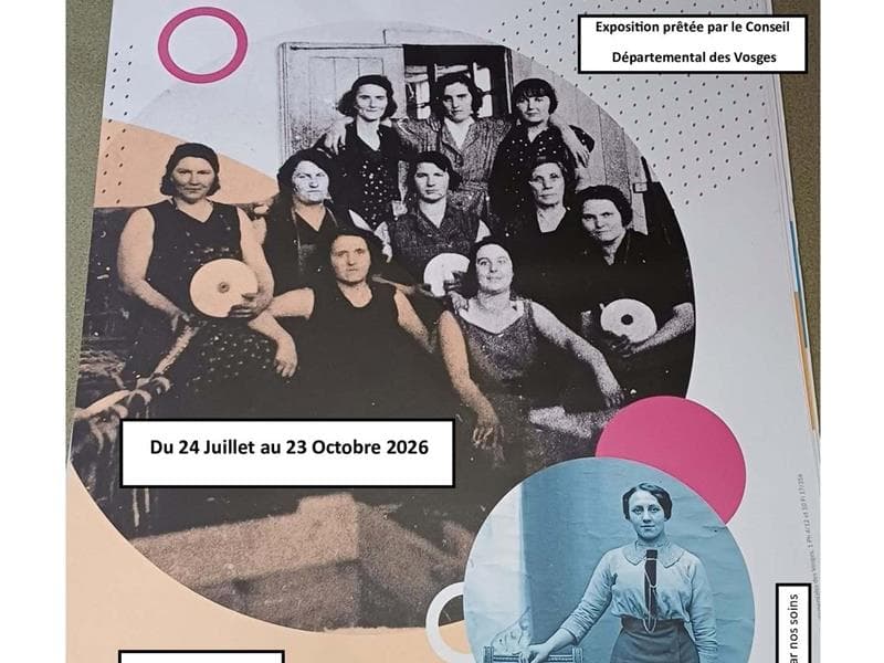 Exposition "Droits des Femmes au fil du Temps, Portraits de Vosgiennes"