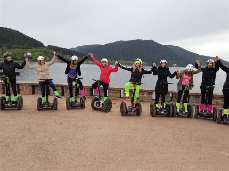 Gyropode-segway avec Gyrovosges