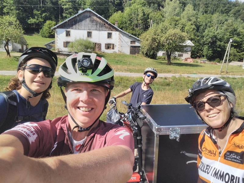 Bike tours Vosges - transport de bagages