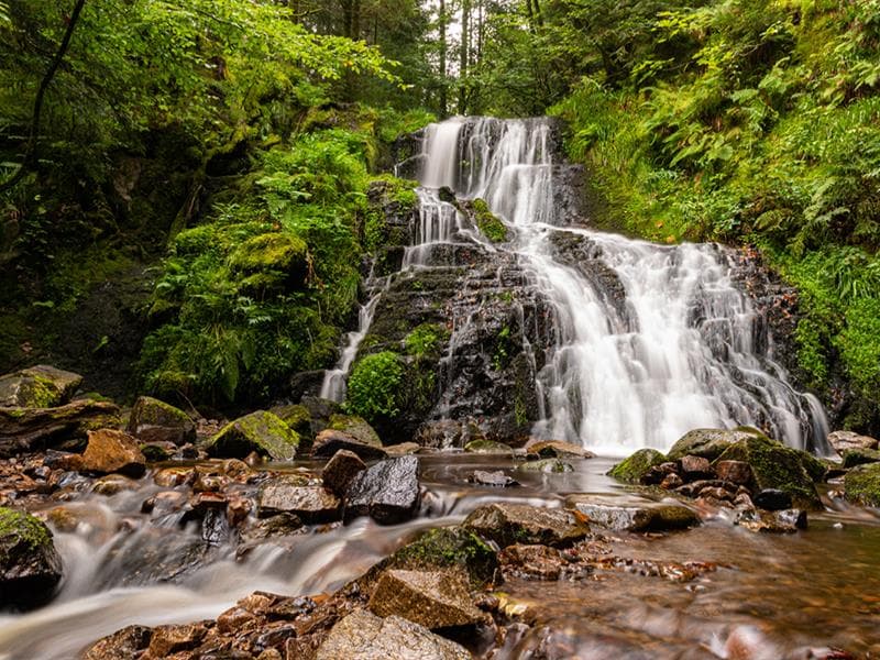 La cascade de Creuse-goutte