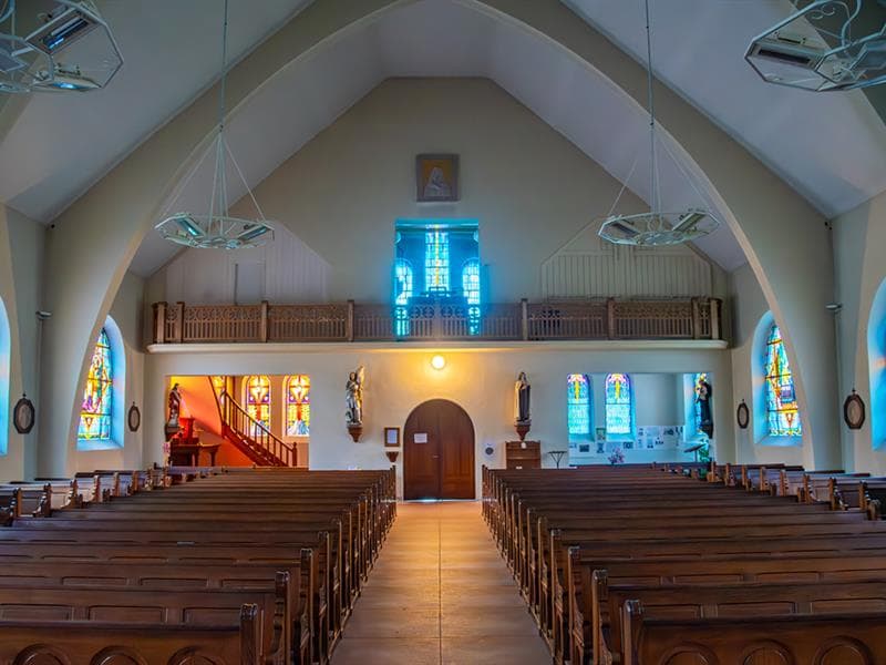 L'église Sainte-Bernadette