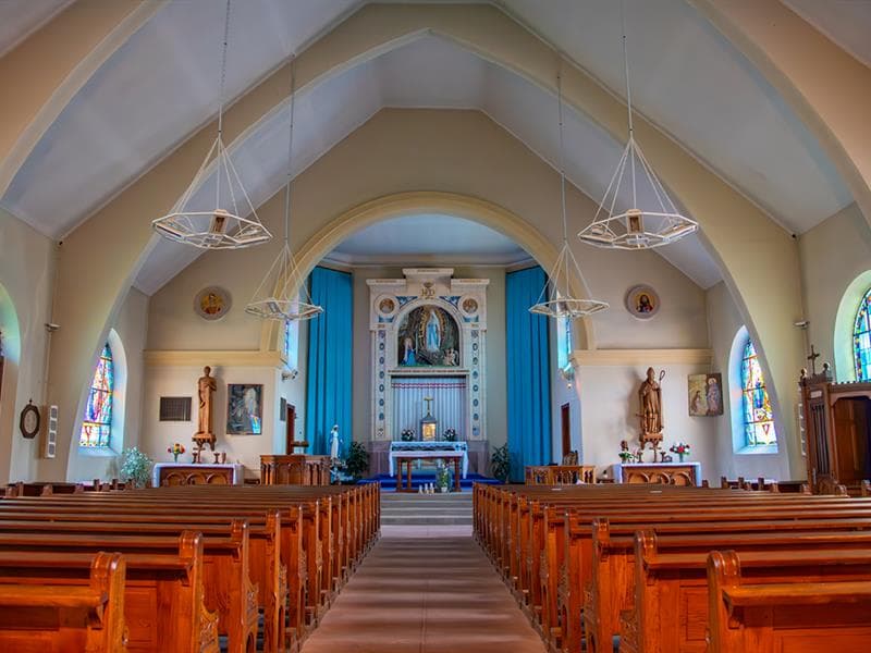 L'église Sainte-Bernadette