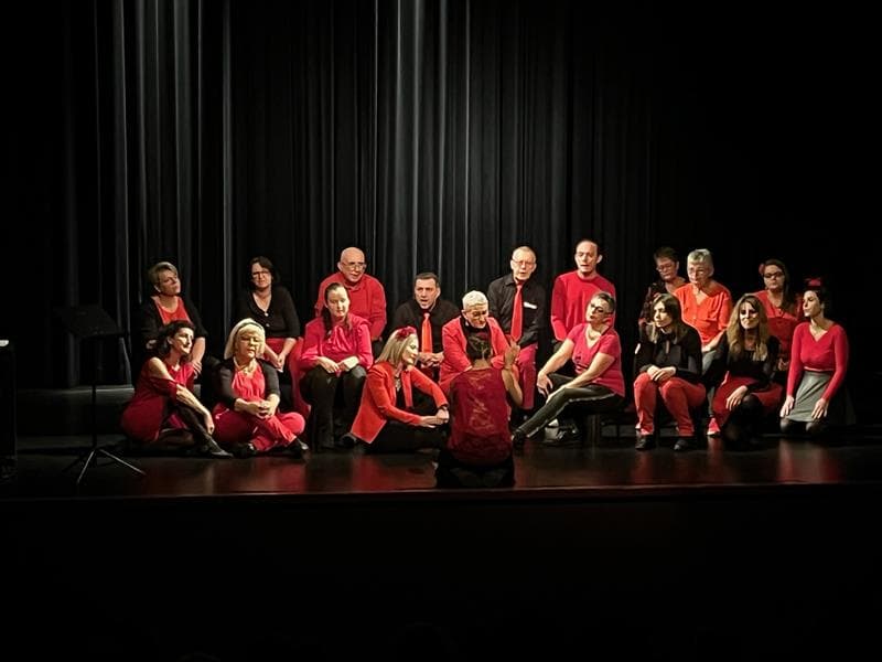 Concert annuel de la chorale : chœur et choré