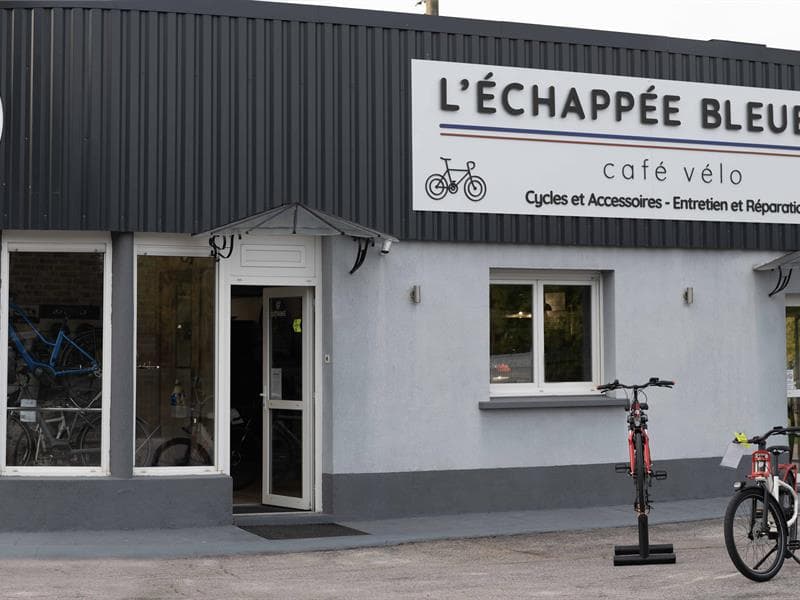 Cafe vélo l'Echappée Bleue