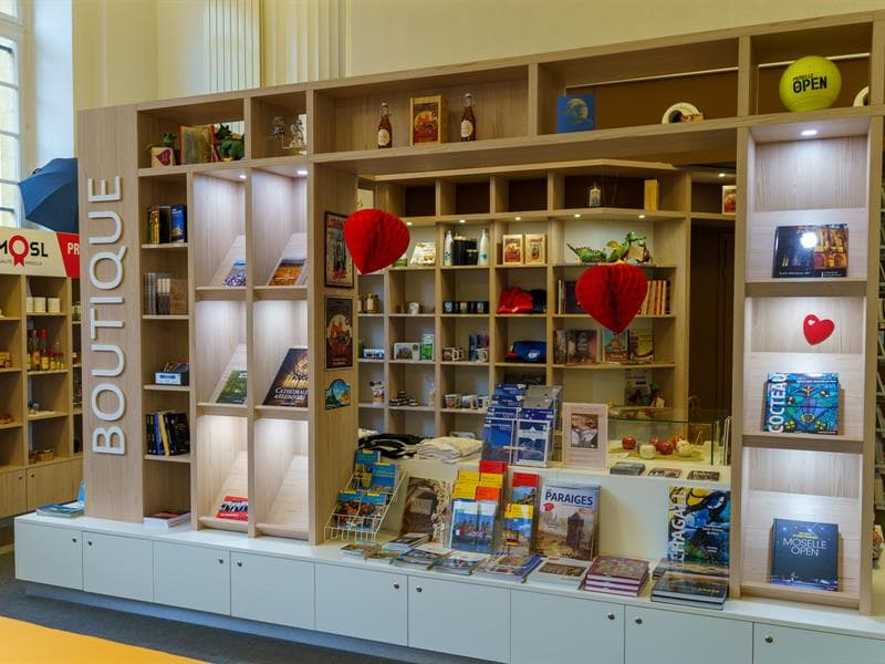Boutique de l'agence Inspire Metz - Office de Tourisme de Metz