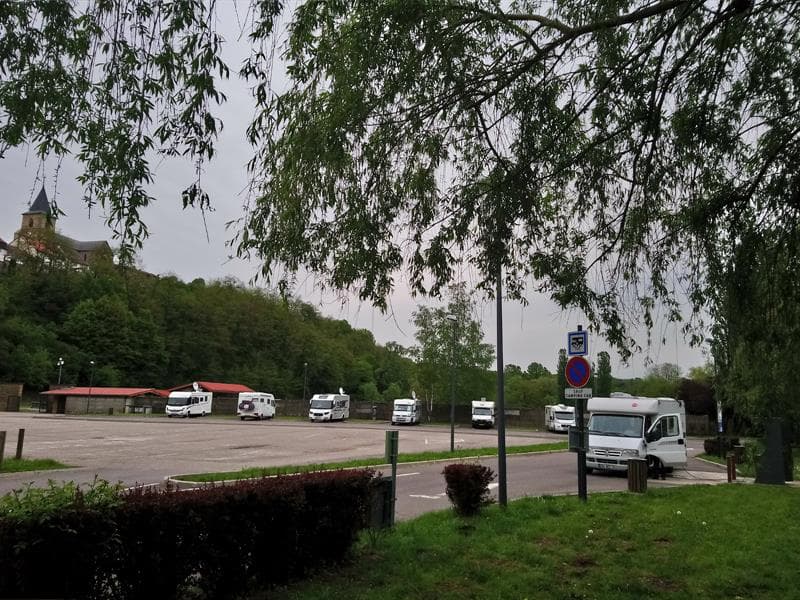 Aire de camping-cars de Hombourg-Haut
