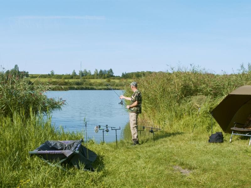 Pêche à l'étang de Hoste