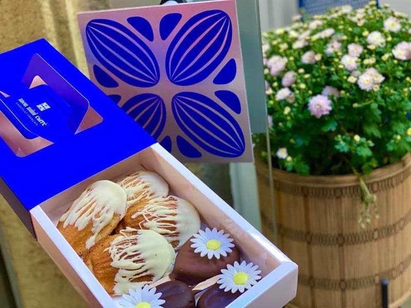 Mon mini carré - chocolat français