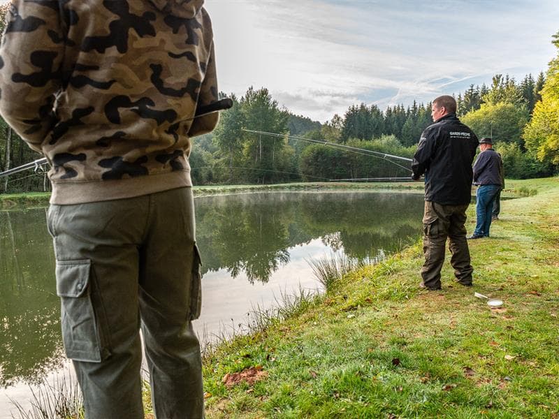 Pêche à l'étang de la Stampf