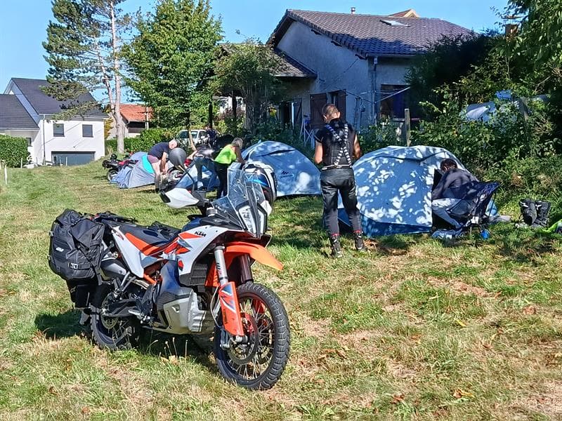Camping chez l'habitant - pause à Vasperviller