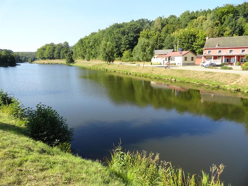 L'étang de pêche de Mouterhouse