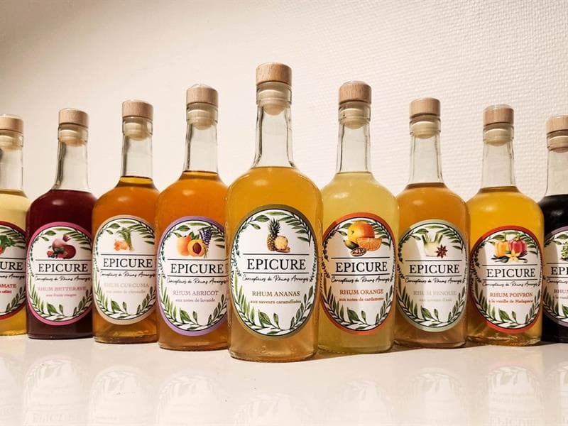 Épicure concepteur de rhums arrangés