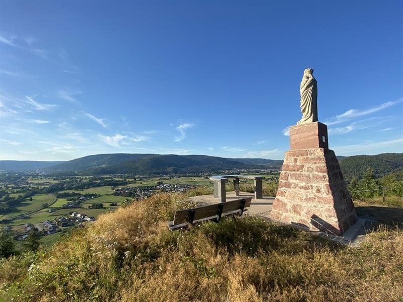 Panorama depuis la vierge du mai