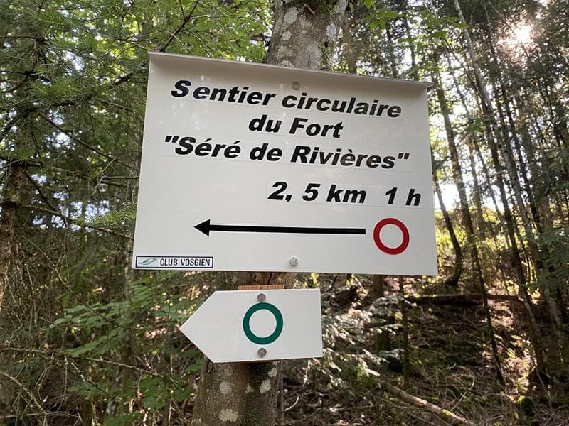Le sentier Séré de Rivières