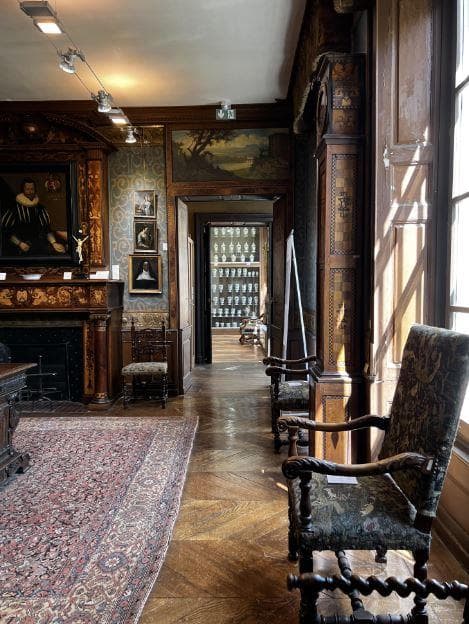 Dans la maison du collectionneur