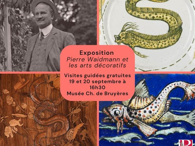 Visite guidée de l'exposition Pierre Waidmann et les arts décoratifs