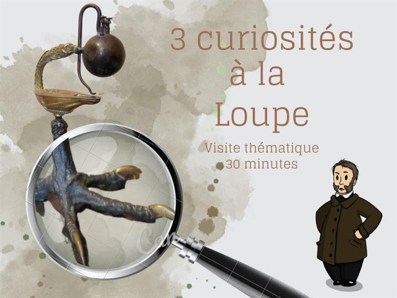 Trois objets à la loupe