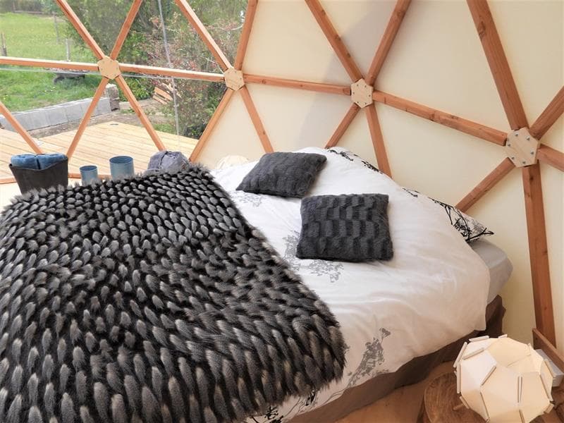 Nuit insolite dans le dôme aux oiseaux
