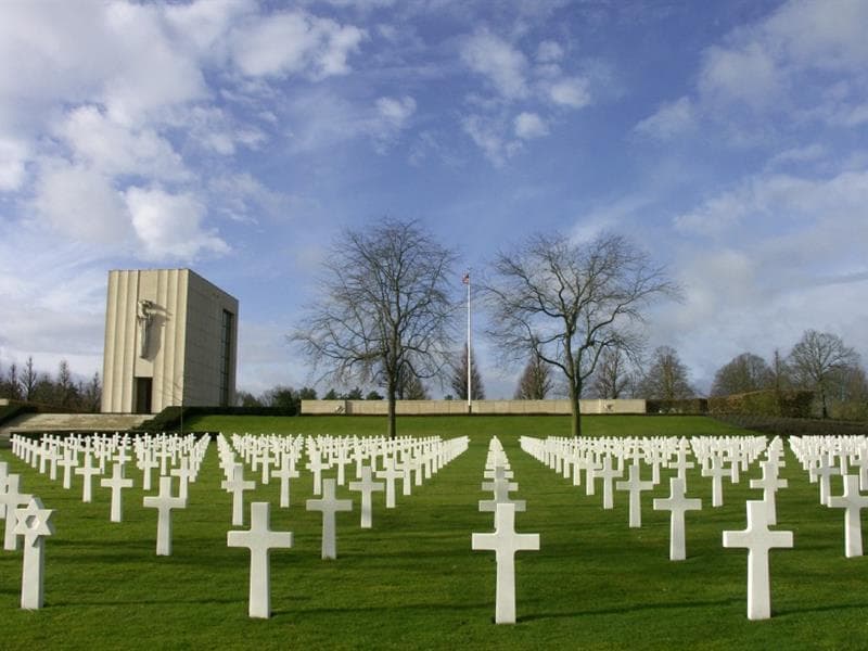 Visite commentée du cimetière américain