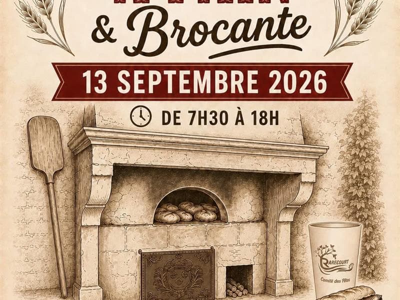 Brocante et fête du four à pain