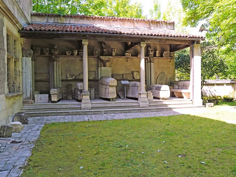 Jardin du musée de la Princerie