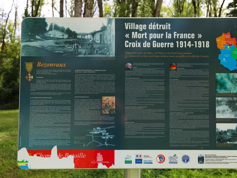 Village détruit de Bezonvaux