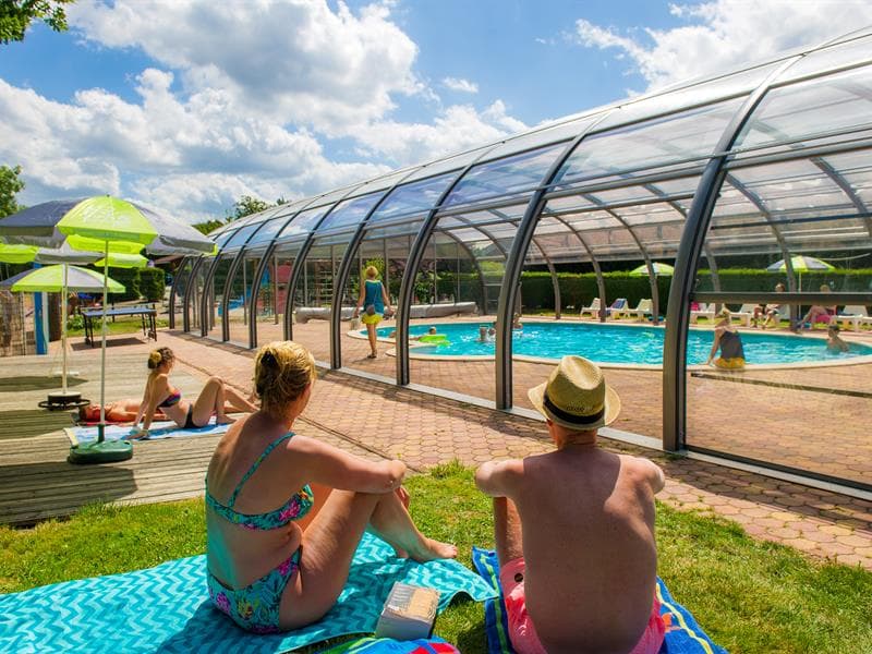 Aire du camping Au Clos de la Chaume