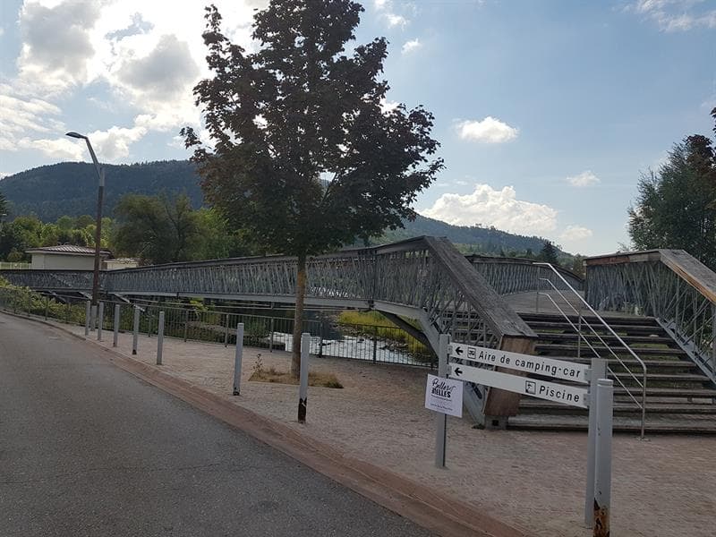 Aire de stationnement camping-car