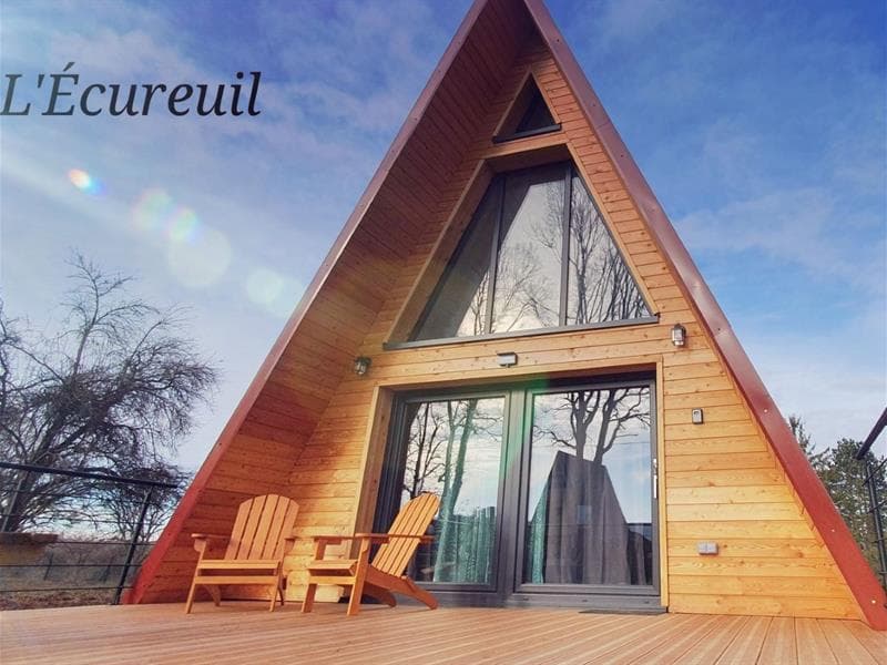 Meublé chalet en A l'Écureuil
