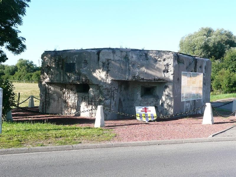 Route de la ligne maginot aquatique - mémorial redoute 117
