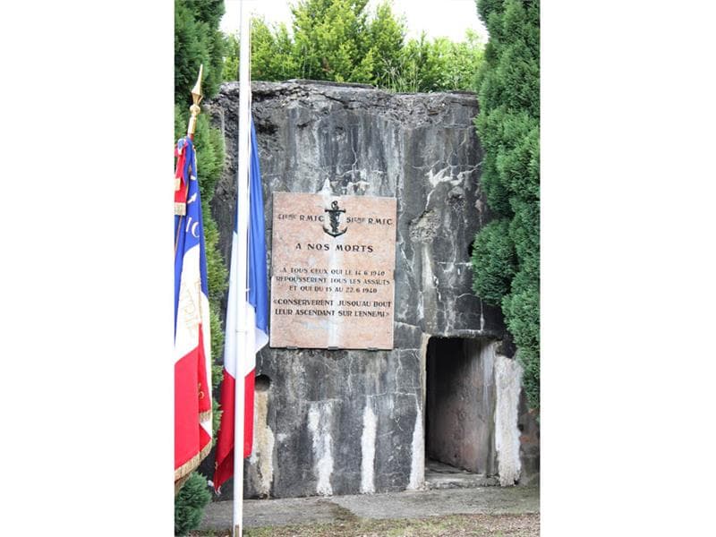 Route de la ligne maginot aquatique - mémorial des marsouins
