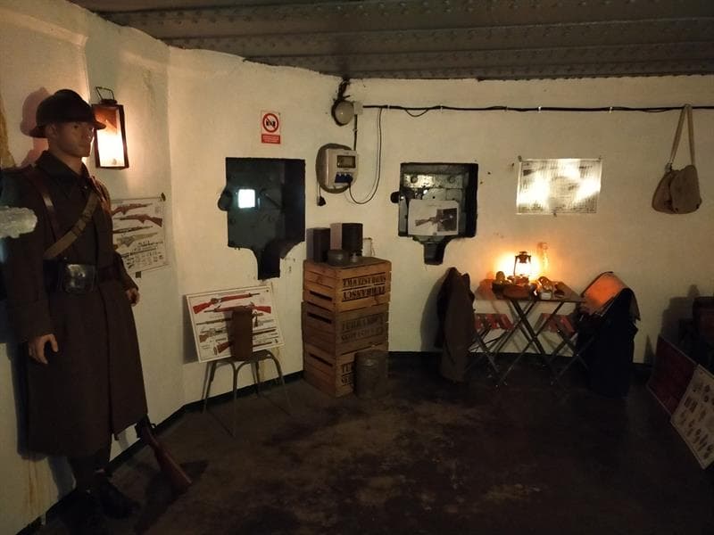 Route de la ligne maginot aquatique - blockhaus de défense