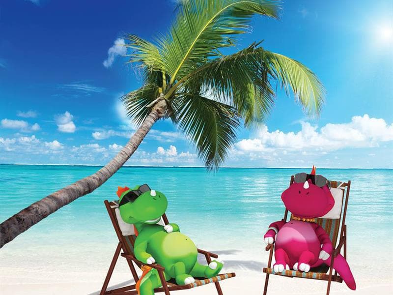 Bobo le dino - espace de jeux pour enfants