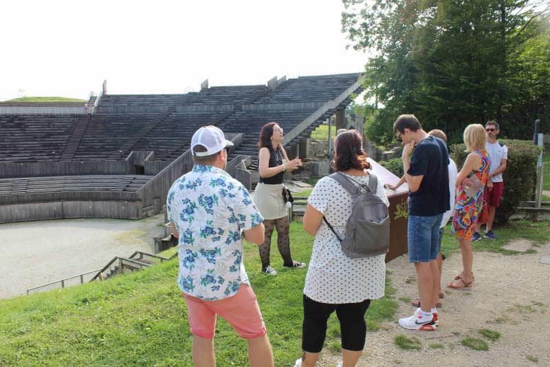 Les visites estivales du site gallo-romain de Grand