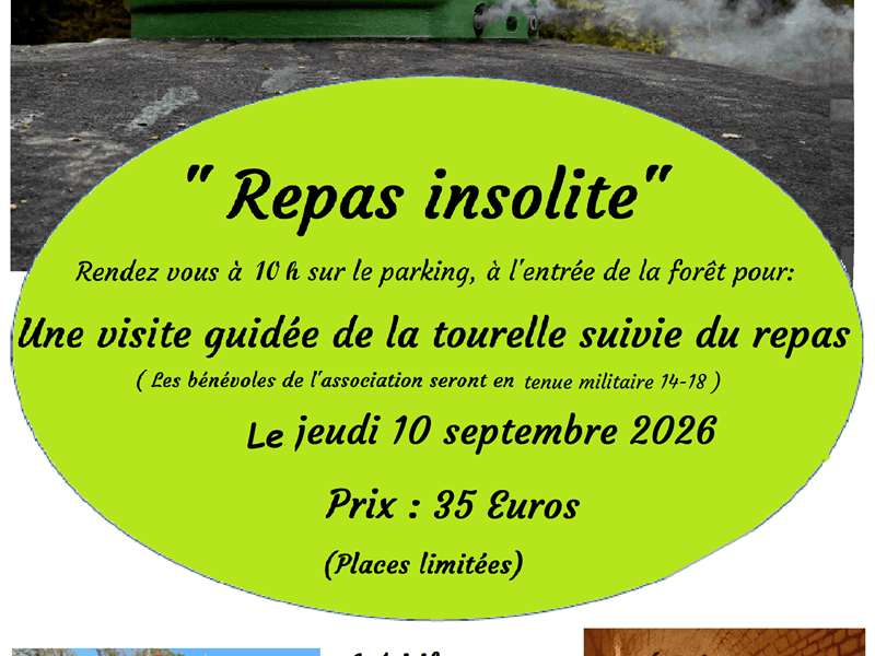 Repas insolite - Fort du Vieux Canton