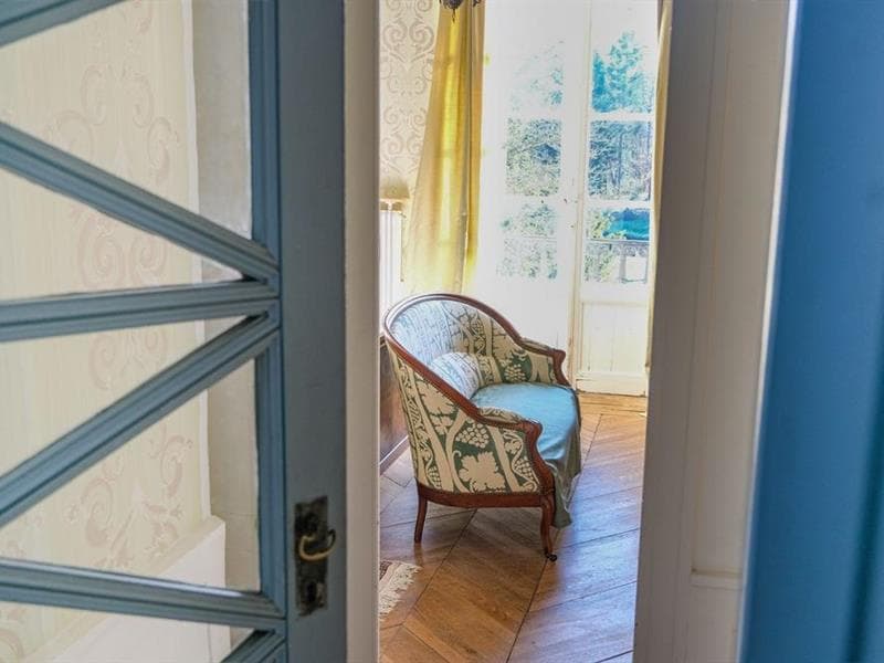 Chambre verte - château de Choloy