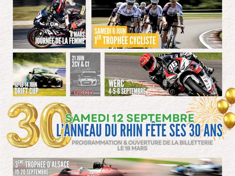 Circuit auto-moto / Anneau du Rhin