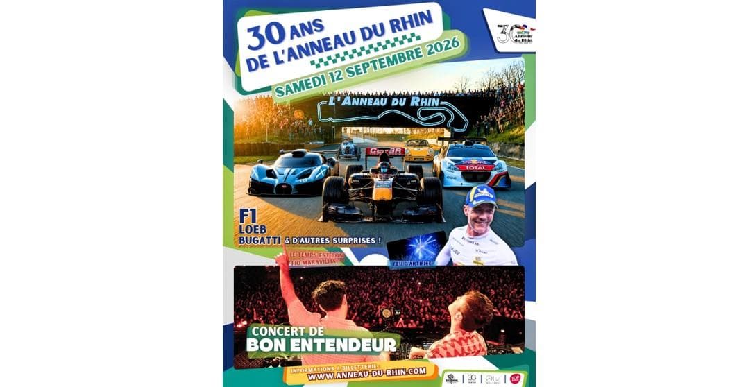 Les 30 ans de l'Anneau du Rhin