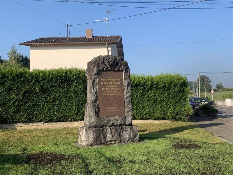 Monument du Groupe mobile d'Alsace