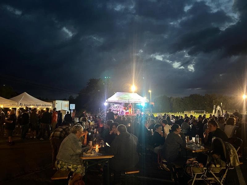 Soirée au parc 22 août 2025